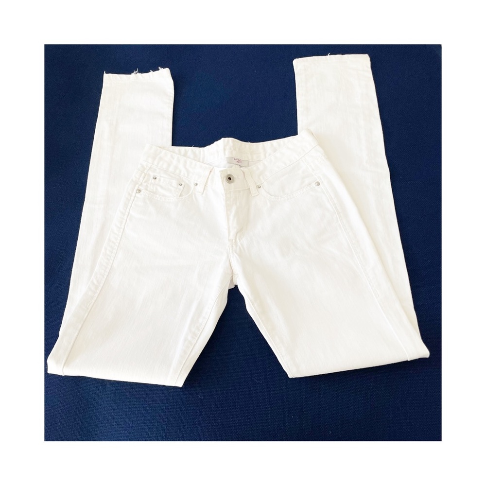 Levi’s 53i Low Skinny White Jeans 2L